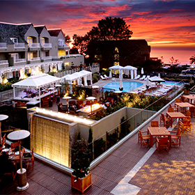 L'Auberge Del Mar Resort in California first IES Illumination Award for lighting design