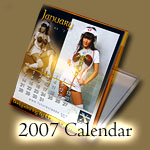 2007 Bodypainting by Mark Greenawalt Desk Calendar