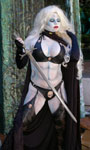 Lady Death Bodypainting at Horror Sci-Fi Film Festival