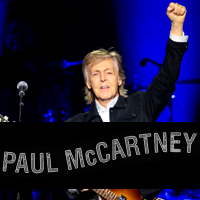 Paul McCartney of The Beatles and Wings the prolific writer of the world's best songs.