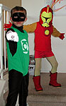 Iron Man and Green Lantern Costumes