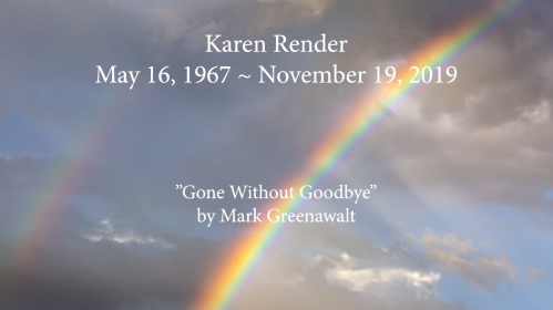 Karen Render memorial song played at her funeral after a fatal car crash on Grand Avenue.