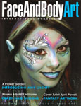 Liquid Latex article in Face and Body Art Magazine.