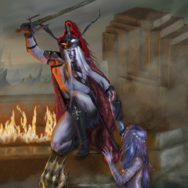 Fantasy Illustration by Mark Greenawalt