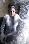 Ice princess Paris Harshman at Fleur't