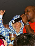 Hugh Heffners girlfriend with rapper Too Short