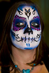 Subterraneo Cuervo Tradicional Sugar Skull Face Painting