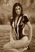 Alison in bodypaint at the Salt River
