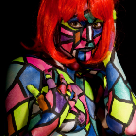 Stained Glass at Alwun House Exotic Art Show