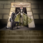 Phoenix ComiCon 12 Isis bodypainting