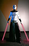 Asajj Ventress bodypaint on Courtney Black
