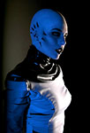 Courtney Black in Ventress costume for Harkins Tempe Marketplace