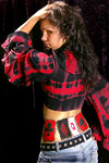 Rita bodypainting with Temptu and Wolfe Brothers