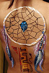 Kristi Curiali dream catcher close up