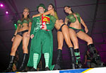 St. Patricks Day bodypaintings at Maloney's On Campus