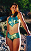 Rachel in bodypaint at Canyon Lake