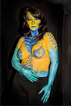 Avatar bodypainting at Alwun House