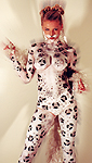 snow leopard bodypainting for independent film