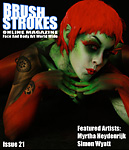Brush Stokes Magazine article on Shanghai Bodypainting Festival