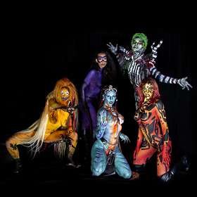 Bodypainting Extravaganza at Phoenix Fan Fest 2022 with the theme of Villains