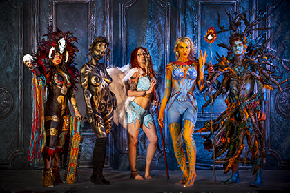 Phoenix Fan Fusion Bodypainting Extravaganza - 2024 Ancient Cultures Theme