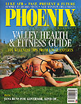 Phoenix Magazine article about my body art.