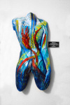 Bodypainted Lifecast cast by Gullwing and painting by Mark Greenawalt