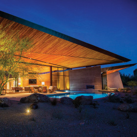 Published in Modern Luxury Interiors Scottsdale - Dancing Light Private Residence in Paradise Valley, Arizona