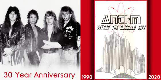 ANTI-M Beyond The Emerald City CD of original songs 30-Year Anniversary