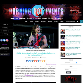 BHE Burning Hot Events Nothing More Concert Review with Atreyu