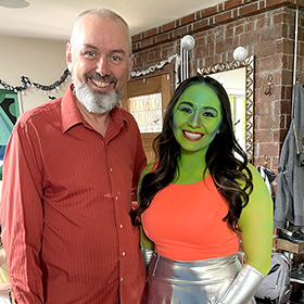 SPFX makeup for The Last Movie Ever Made with Mark Greenawalt and Tatum Elizabeth Santiago