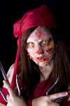 Elektra as a Marvel Zombie