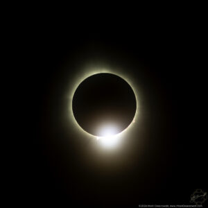 Total Solar Eclipse Diamond Ring