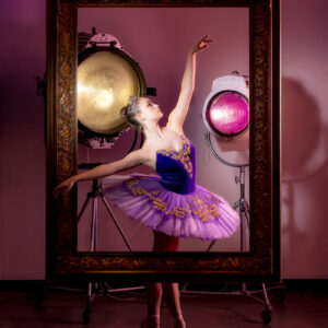 Ballerina when you dance, there's music