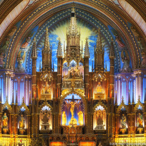 Notre-Dame Basilica in Montreal Quebec