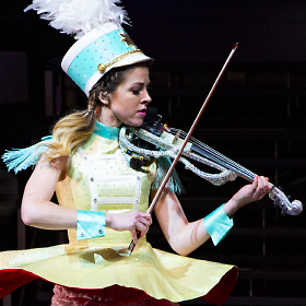 Lindsey Stirling concert photography for Warmer In The Winter Tour 2019.