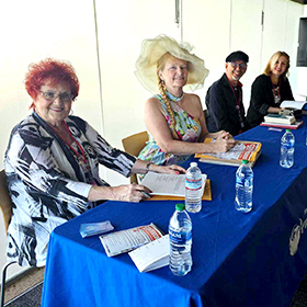 Confusion Phoenix Library convention songwriting panel at Desert Broom Library