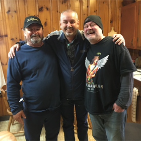 Rick McKula and Rob Richardson from NiteKap hanging out in Waynesboro Pennsylvania