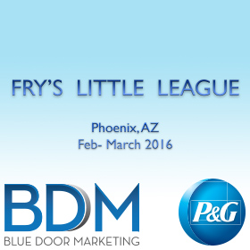 Commercial for Proctor & Gamble sponsored Little League tournament with Fry's music licensed from Mark Greenawalt